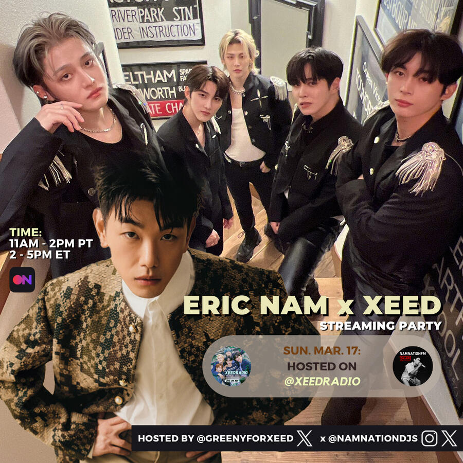 Eric Nam x XEED Streaming Party Eric Nam and XEED Stationhead Streaming Party