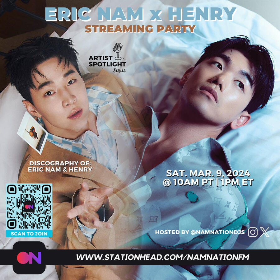 Eric Nam and Henry Stationhead Streaming Party