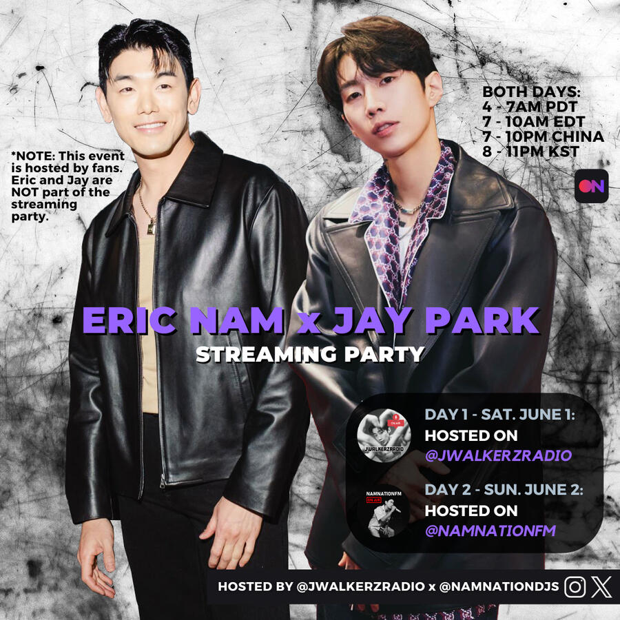 Eric Nam and Jay Park Stationhead Streaming Party