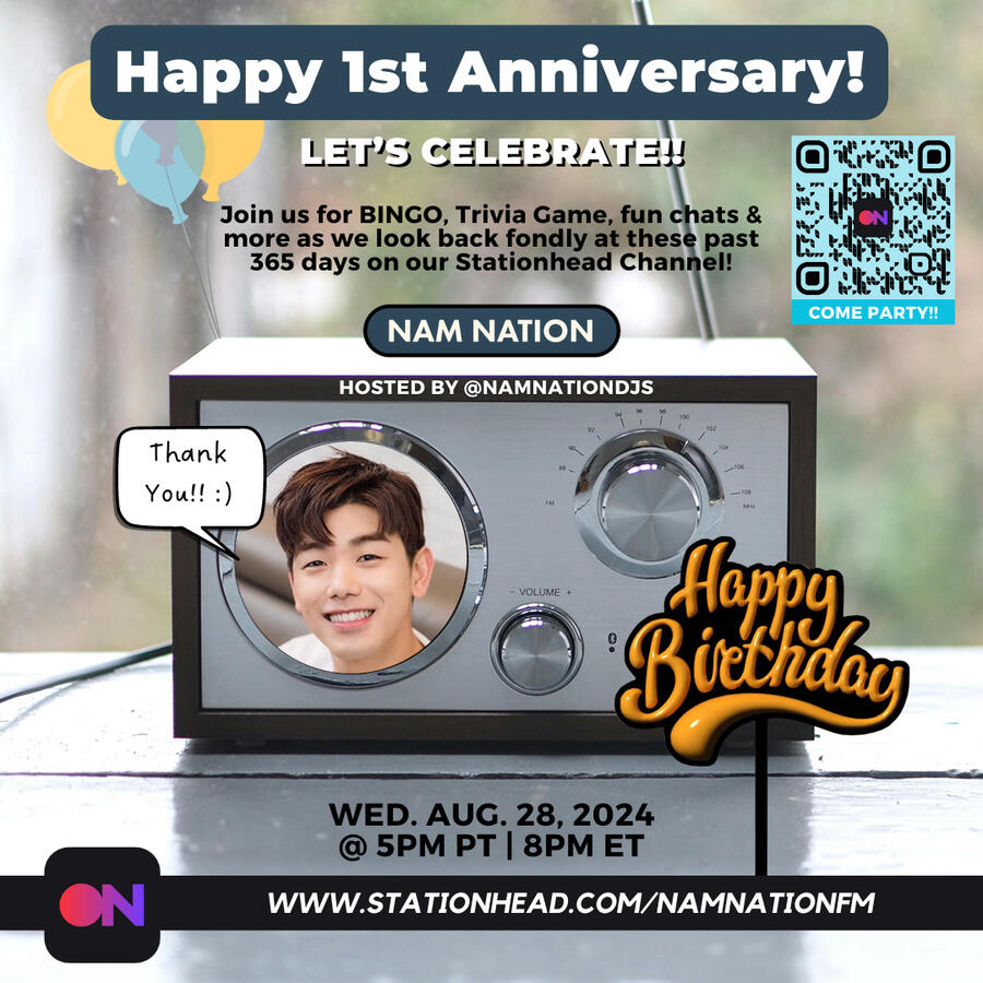 Nam Nation Stationhead Channel 1st Anniversary Streaming Party