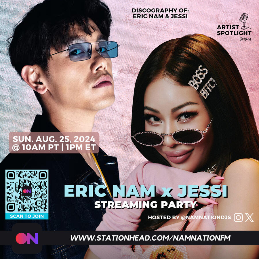 Eric Nam and Jessi Stationhead Streaming Party