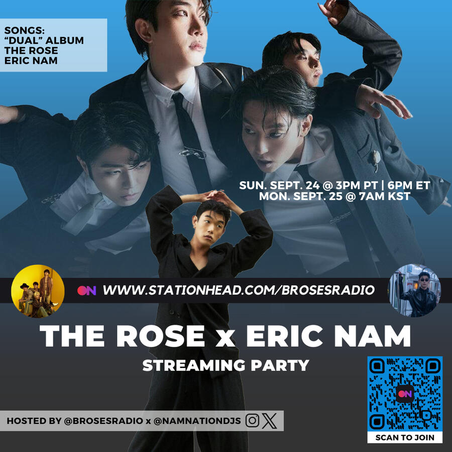 Eric Nam and The Rose Stationhead Streaming Party