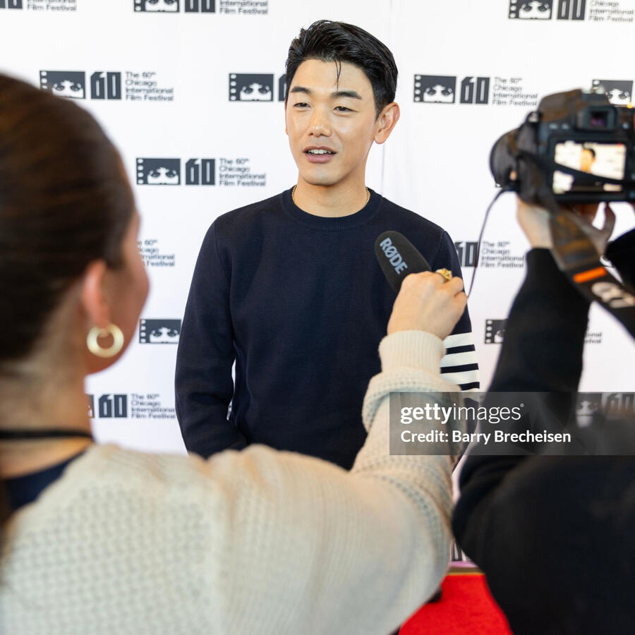 Eric Nam at Chicago International Film Festival for Transplant movie