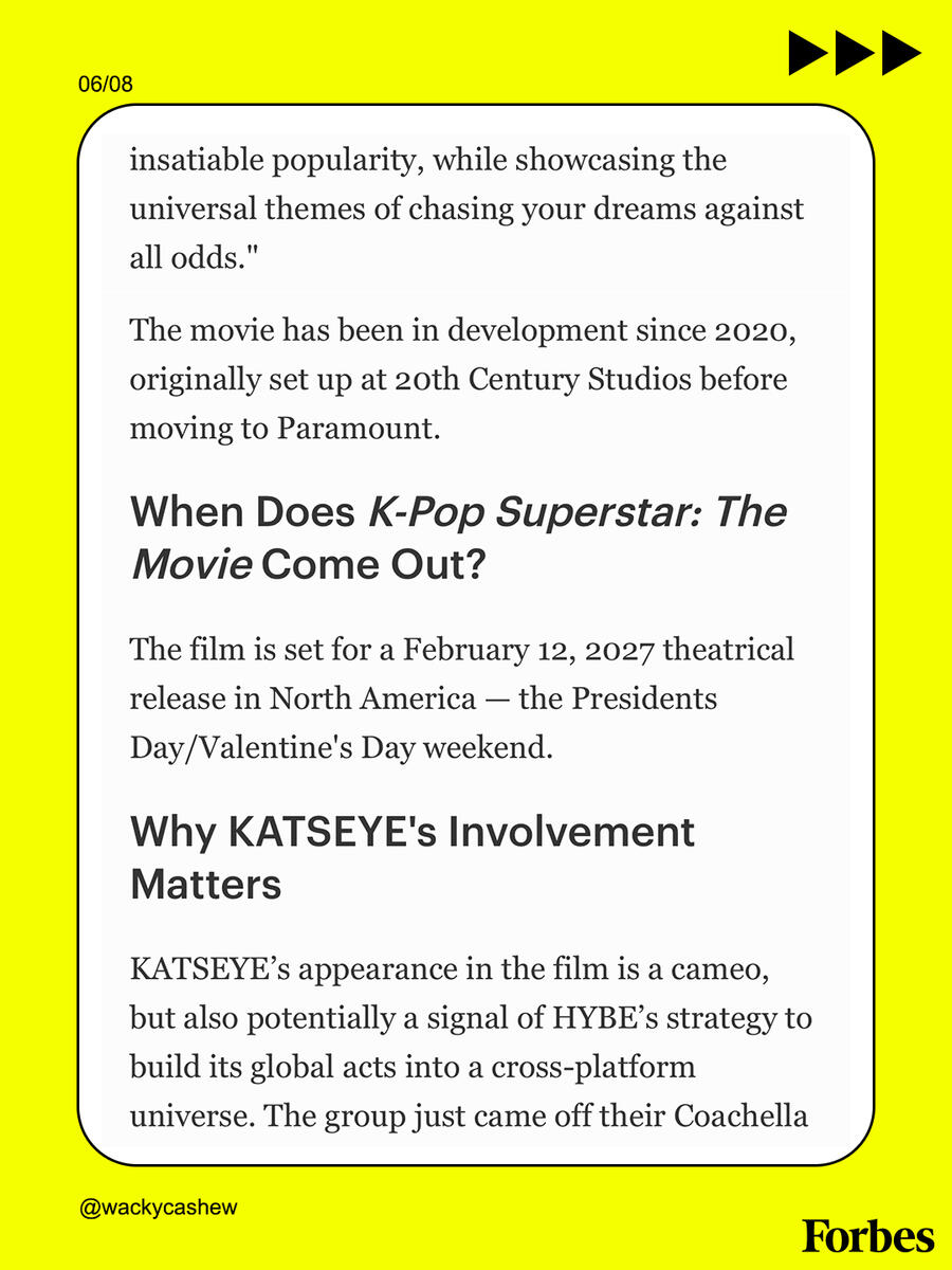 K-Pop Superstar: The Movie is the official film title for the K-pop movie starring Eric Nam and Ji-young Yoo K-Pop Superstar: The Movie is the official film title for the K-pop movie starring Eric Nam and Ji-young Yoo
