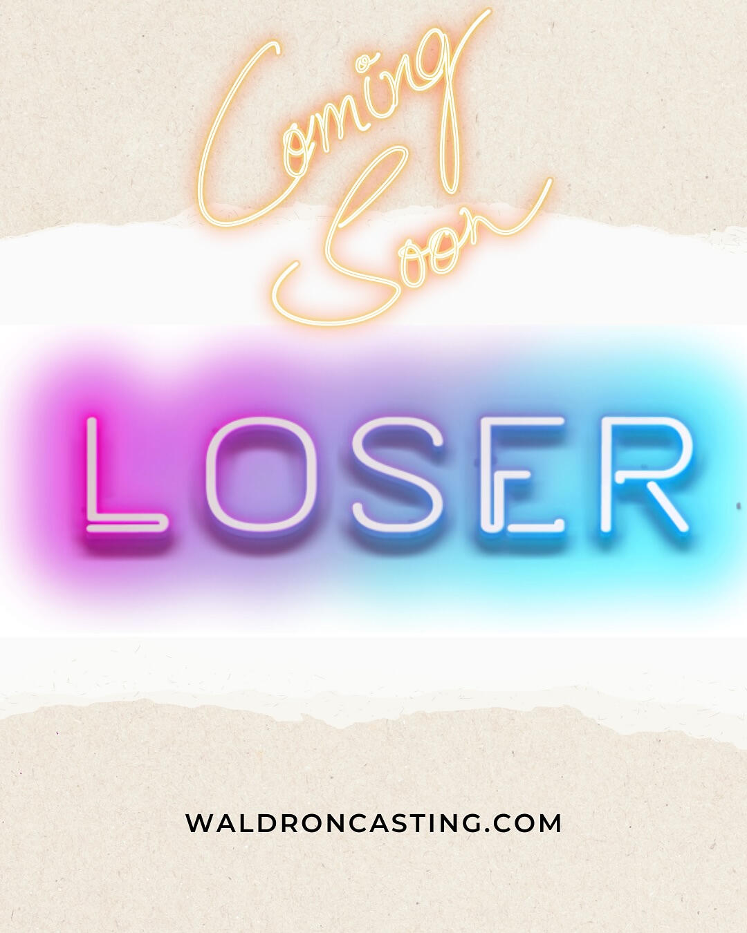 Eric Nam Loser Thriller casting notice by Waldron Casting