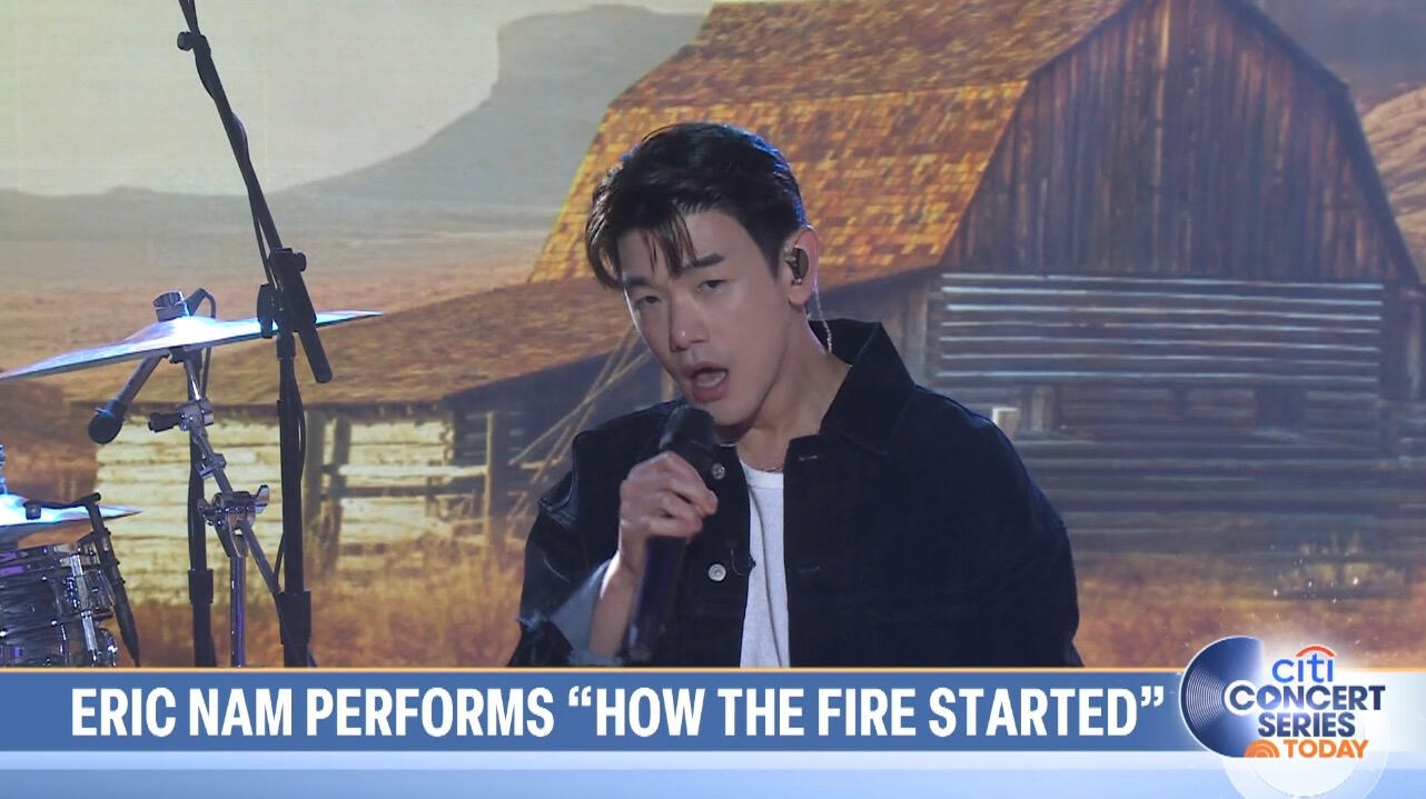 Eric Nam on TODAY Show to perform How the Fire Started live and talk about his upcoming album Eric Nam on TODAY Show to perform How the Fire Started live and talk about his upcoming album