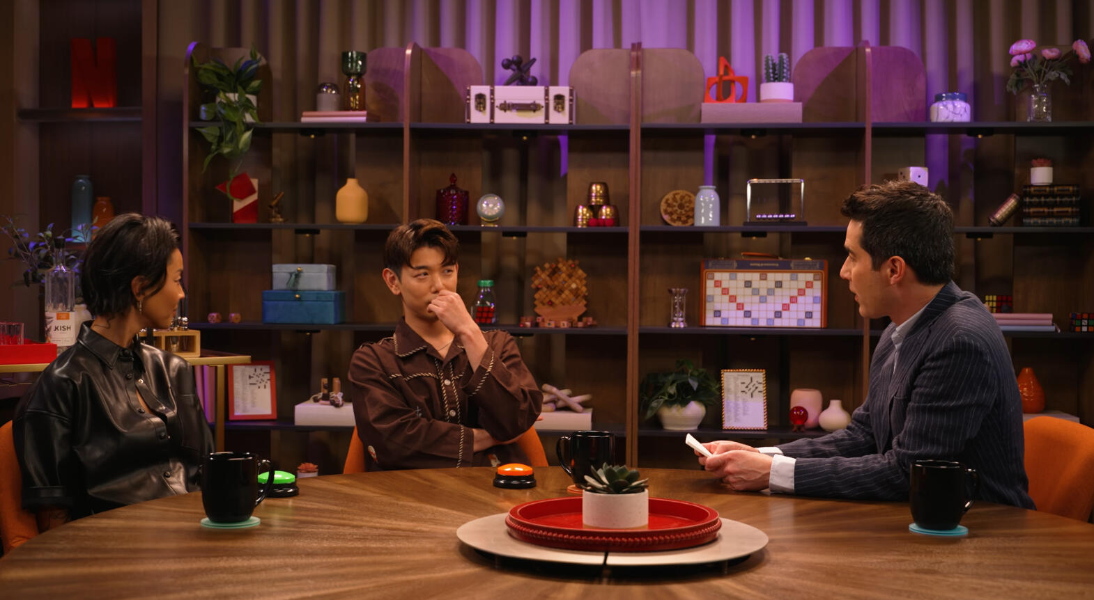 Eric Nam and Kristen Kish on The Puzzle Room with David Kwong